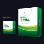 绿色手提袋