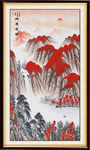 鸿运当头国画