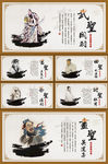 中华十二圣人学校文化展板