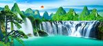 山水风景画