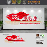 创意政协标语党建文化墙
