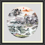 山水画国画山水画