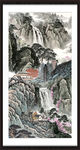 山水中堂画