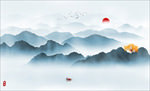 水墨画