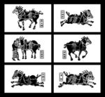 唐昭陵六骏石刻
