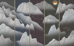 国画山水电视背景墙