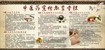 中医药健康教育宣传栏