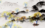 山水画
