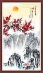 国画梅花