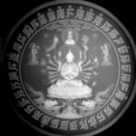 观音灰度图 佛灰度图 精雕图