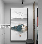 玄关山水画