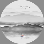 抽象山水画 水墨山水挂画