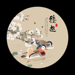 新中式花鸟工笔画