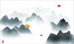 新中式山水画