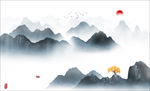 水墨山水