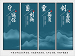 企业文化展板