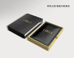 面膜盒子样机效果图