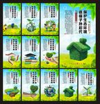 环保展板