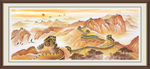 万里长城国画