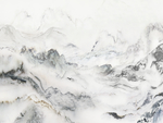 大理石抽象山水背景