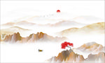 新中式大理石背景