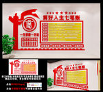 反腐倡廉人生七笔账 廉政文化墙