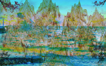 水墨山水画图