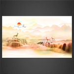 新中式山水画