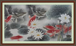 国画荷花