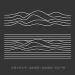 山水线条
