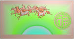 马到成功 八骏图 马 骏马 茶