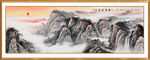 泰山日出泰山