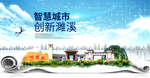 濉溪智慧科技创新大数据城市海报