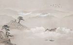 现代超清新山水画 tif分层