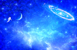 蓝色星空