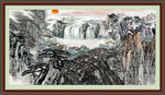 国画山水画