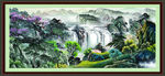 国画山水画