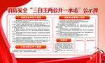 消防安全三自主两公开一承诺
