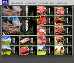 牛肉展板