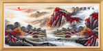 山水画国画山水画
