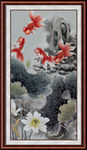 国画荷花