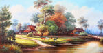 山水油画