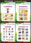 消防栓灭火器使用方法消防海报