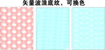 波浪底纹