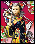 装饰画仕女