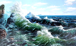 海洋风景画