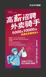 外卖骑手 诚聘送餐员