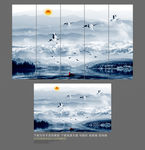 沙发背景墙