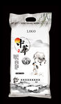 中国大米 包装模板 米袋包装