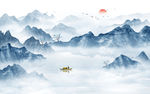 高端山水画